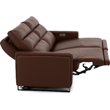 Bombay 2-Pc. Leather Fully Loaded Wall Saver Reclining Loveseat