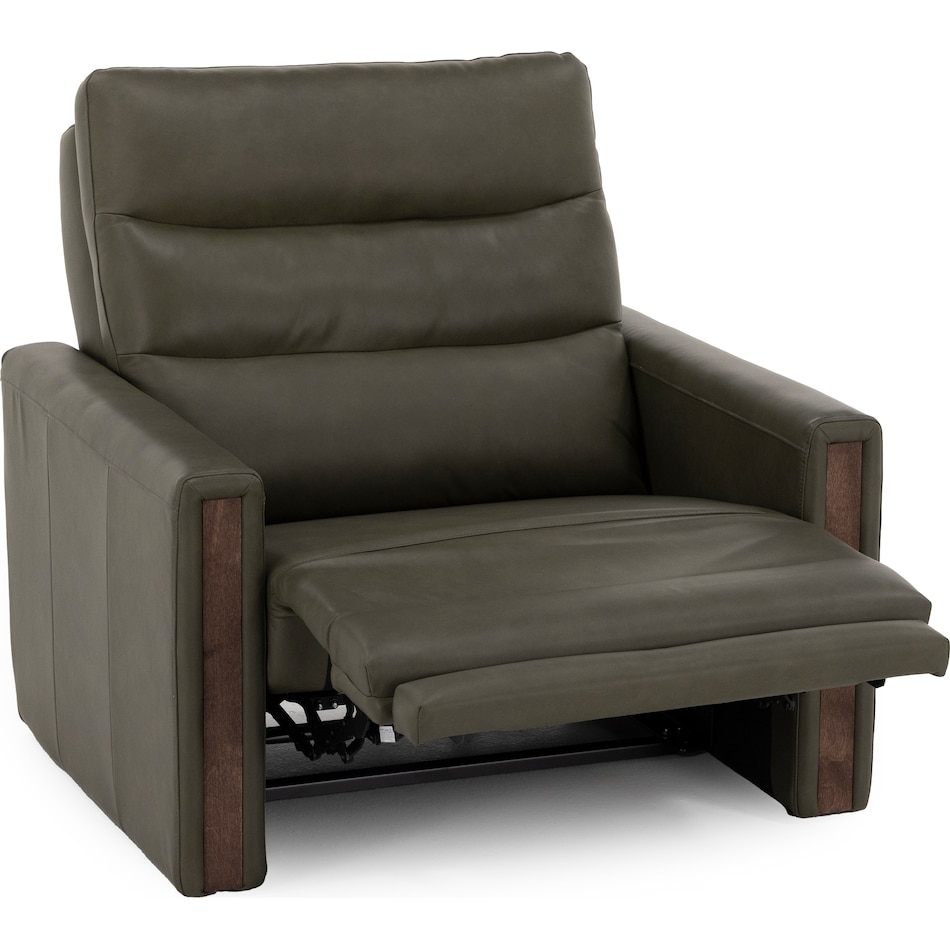 elrn tan recliner   