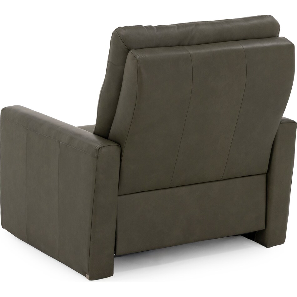 elrn tan recliner   