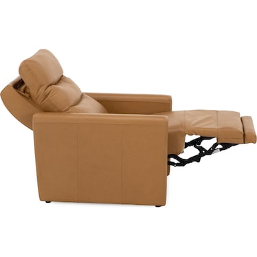 Conway Leather Fully Loaded Wall Saver Recliner
