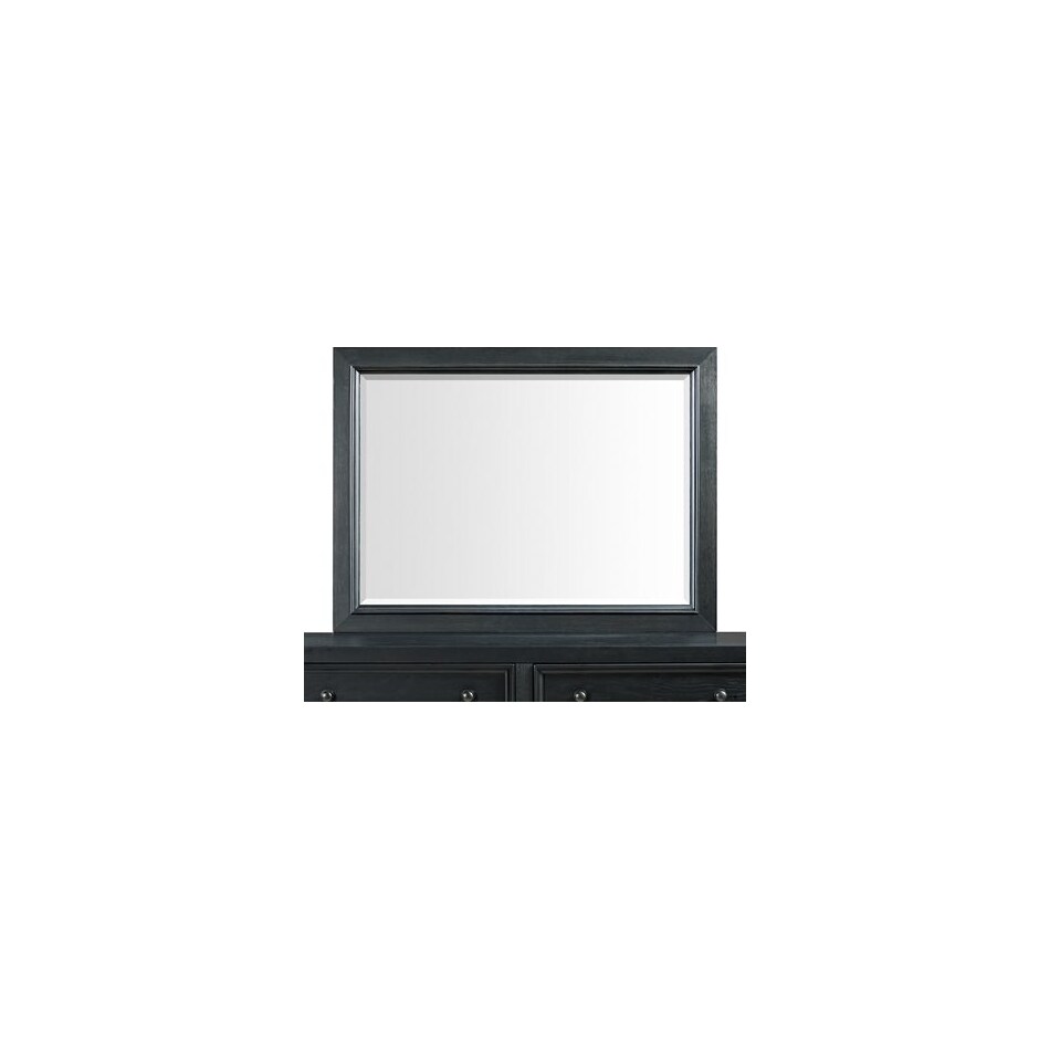 emerald home furnishings llc black mirror   