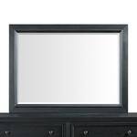 emerald home furnishings llc black mirror   