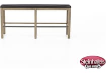 emerald home furnishings llc brown bar bench  image   