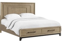 emerald home furnishings llc brown queen bed package pqp  