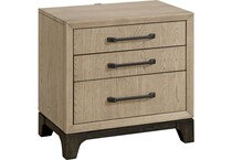 emerald home furnishings llc brown three drawer   