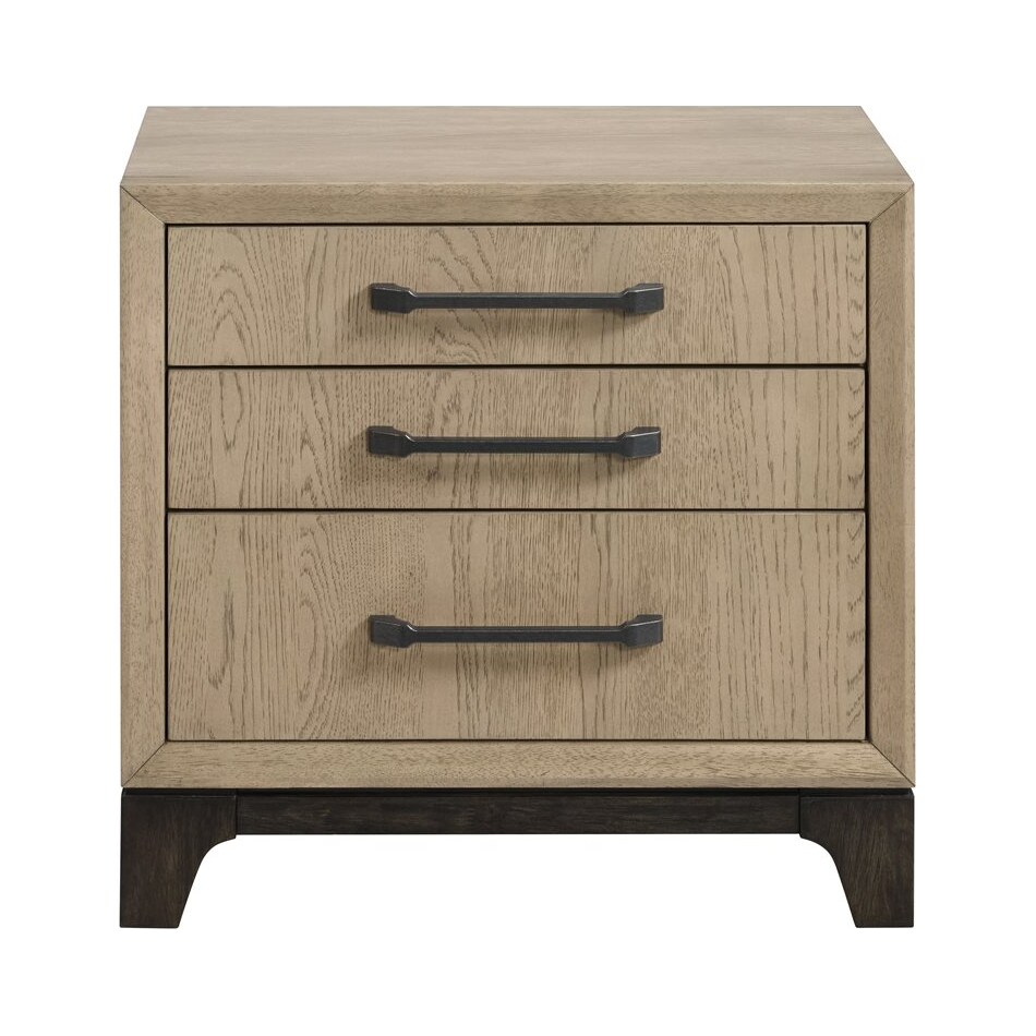emerald home furnishings llc brown three drawer   
