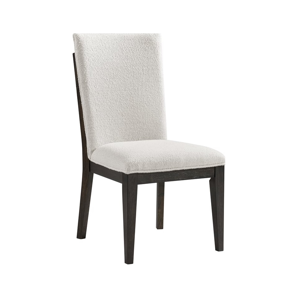 emerald home furnishings llc carmel w cocoa base   ivory bar side chair   