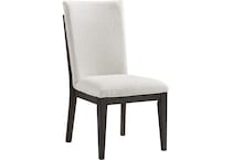 emerald home furnishings llc carmel w cocoa base   ivory bar side chair   