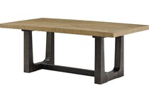 emerald home furnishings llc carmel w cocoa base inch standard height rectangle   