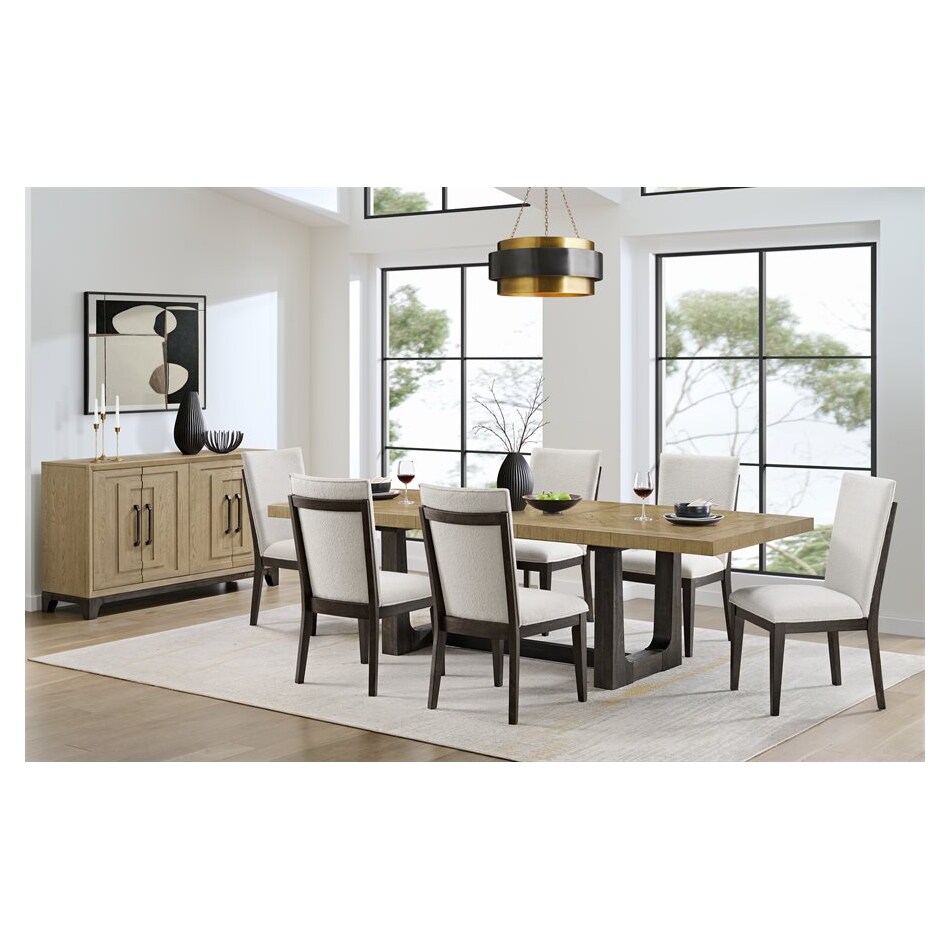 emerald home furnishings llc carmel w cocoa base inch standard height rectangle   