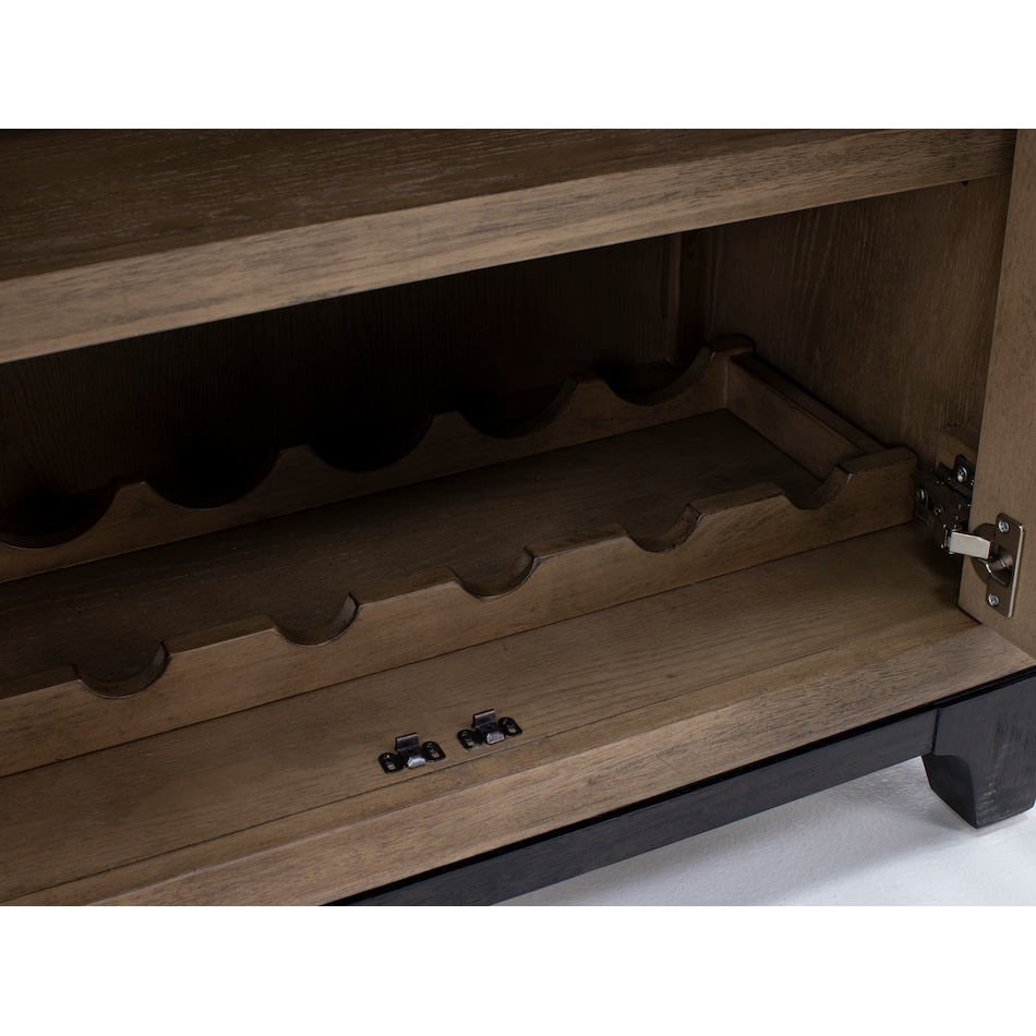 emhf brown buffet server sideboard   