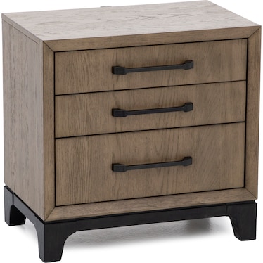 Lincoln Three Drawer Nightstand