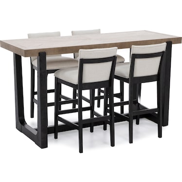 Lincoln 78" Trestle Pub Table