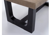 emhf carmel with cocoa inch standard height rectangle   
