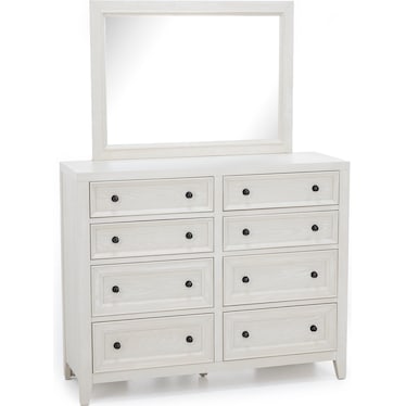 Mill Creek Mirror In White