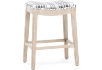 esfl grey inch & over bar seat stool   