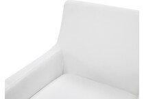 esfl white inch & over bar seat stool   