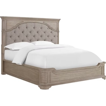 Lisbon Upholstered Headboard Bed
