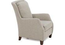 flexsteel industries beige chair z  