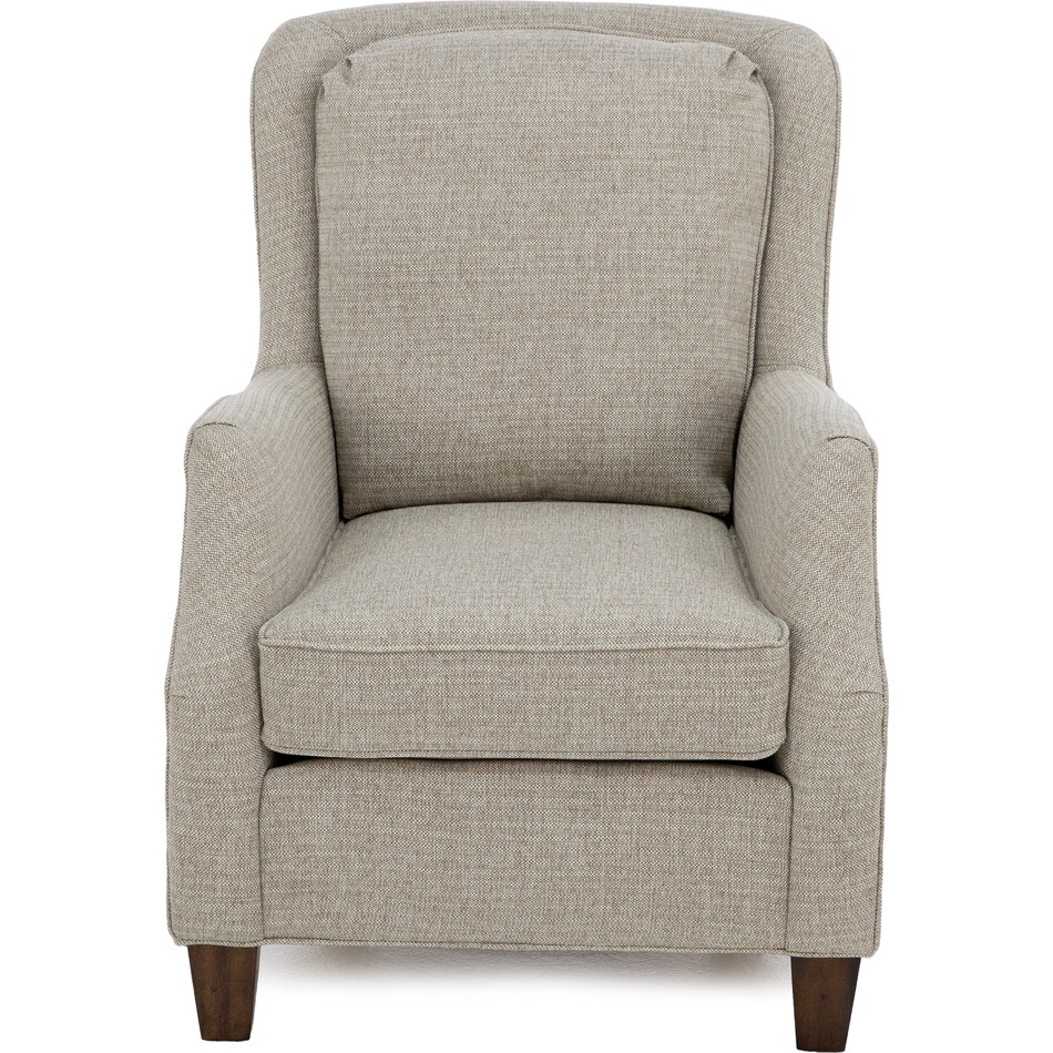 flexsteel industries beige chair z  