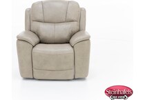 flexsteel industries beige recliner  image   
