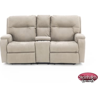 Shaun Fully Loaded Reclining Console Loveseat