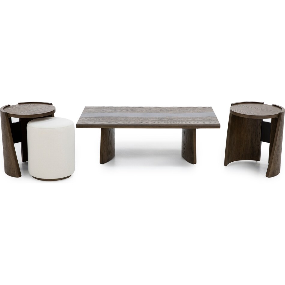 flexsteel industries sierra brown end table lyra  