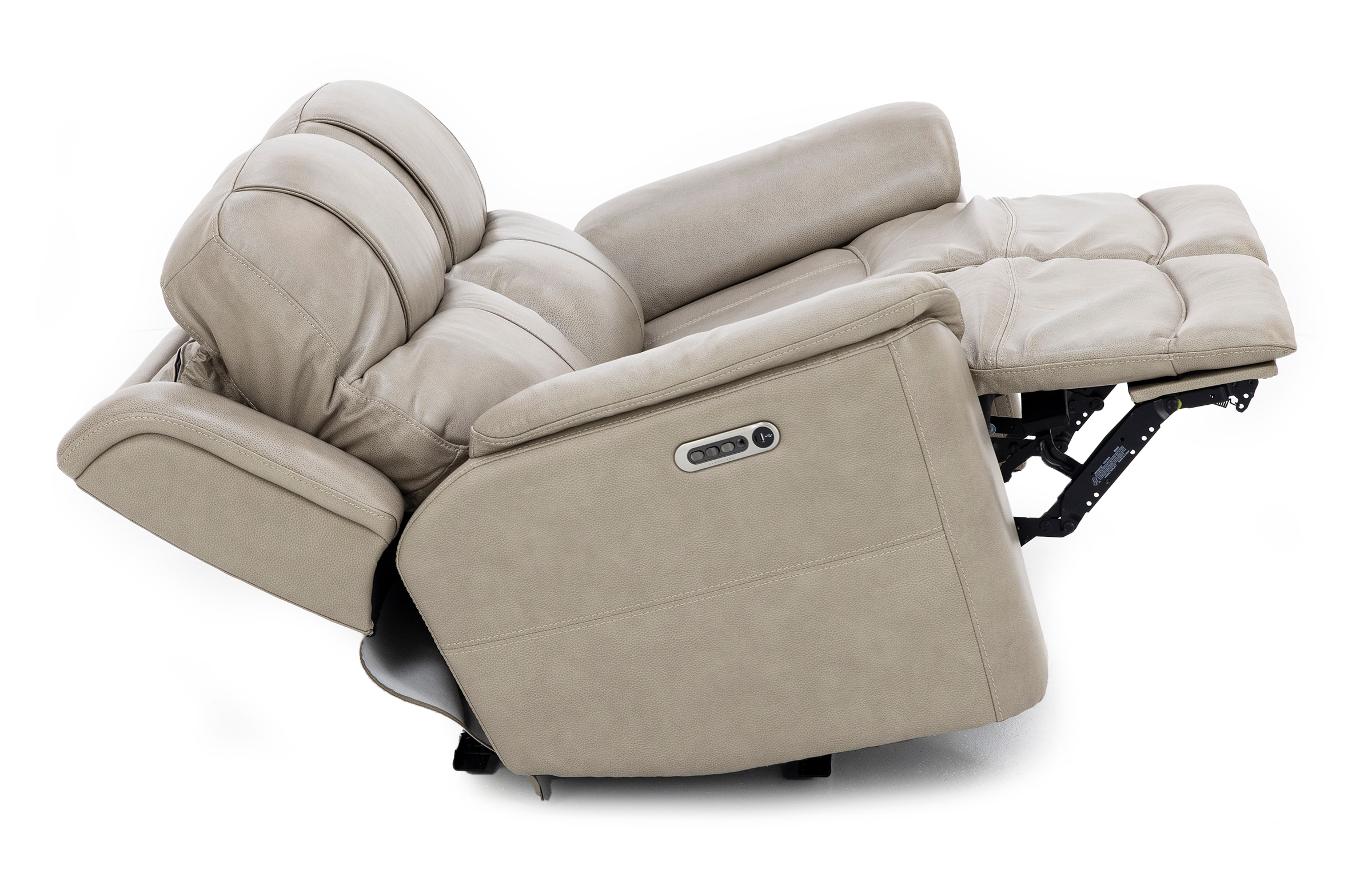 Wrenn Leather Fully Loaded Zero Gravity Reclining Loveseat