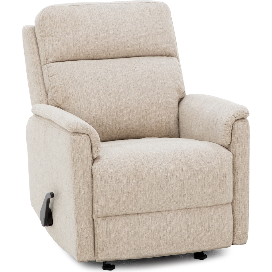 flexsteel beige recliner z  