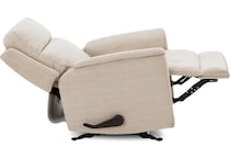 flexsteel beige recliner z  