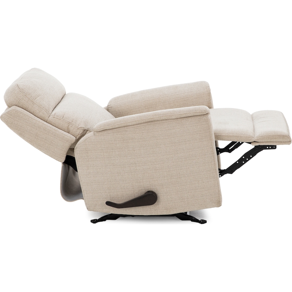 flexsteel beige recliner z  