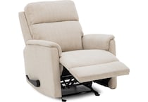 flexsteel beige recliner z  