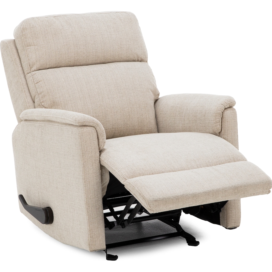 flexsteel beige recliner z  