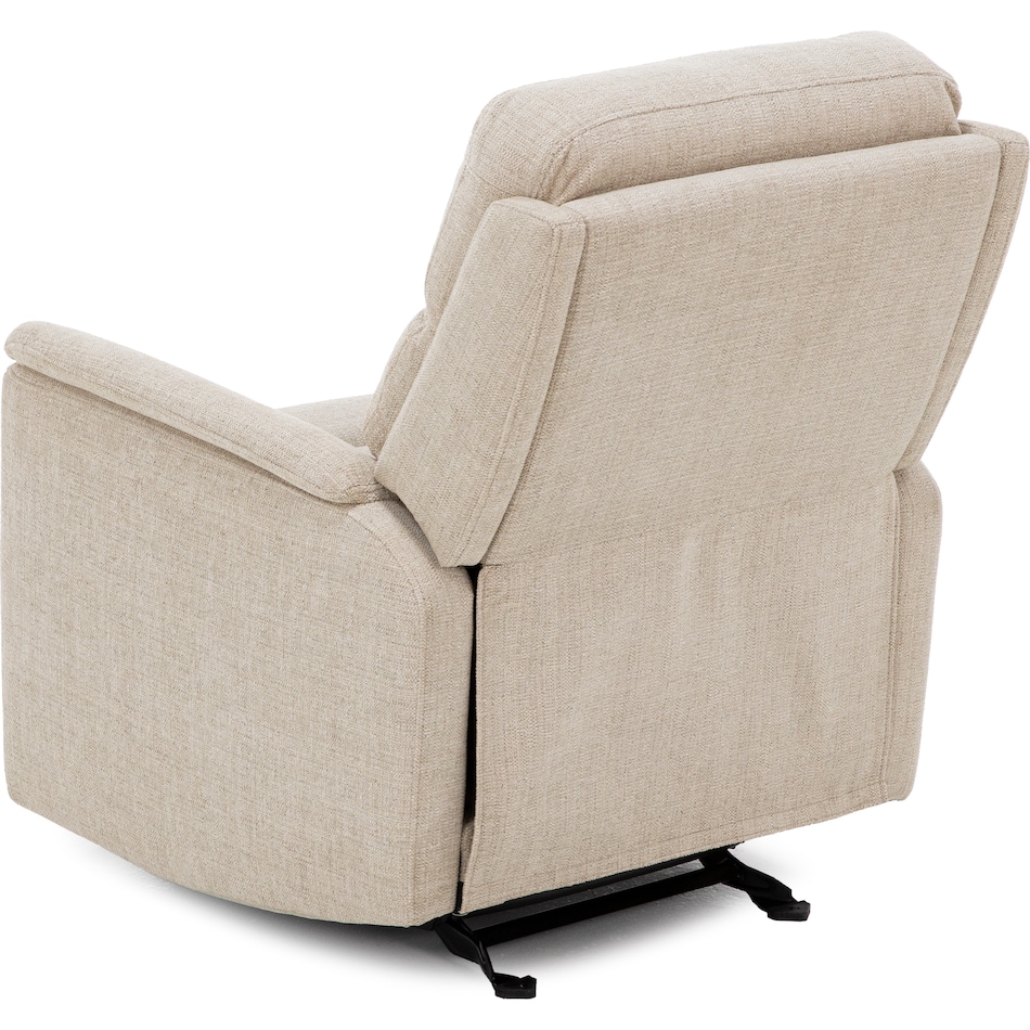 flexsteel beige recliner z  