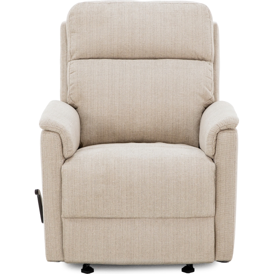 flexsteel beige recliner z  