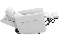 flexsteel beige recliner   