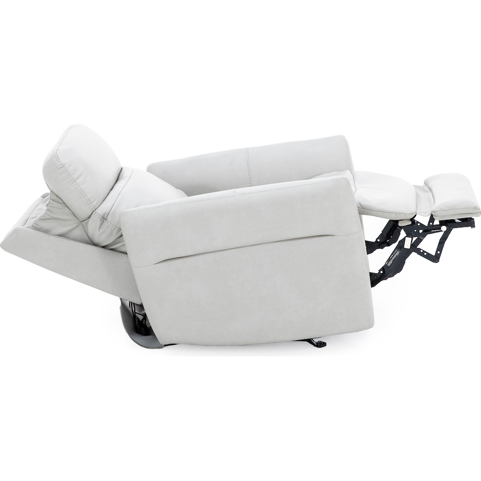 flexsteel beige recliner   