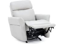 flexsteel beige recliner   