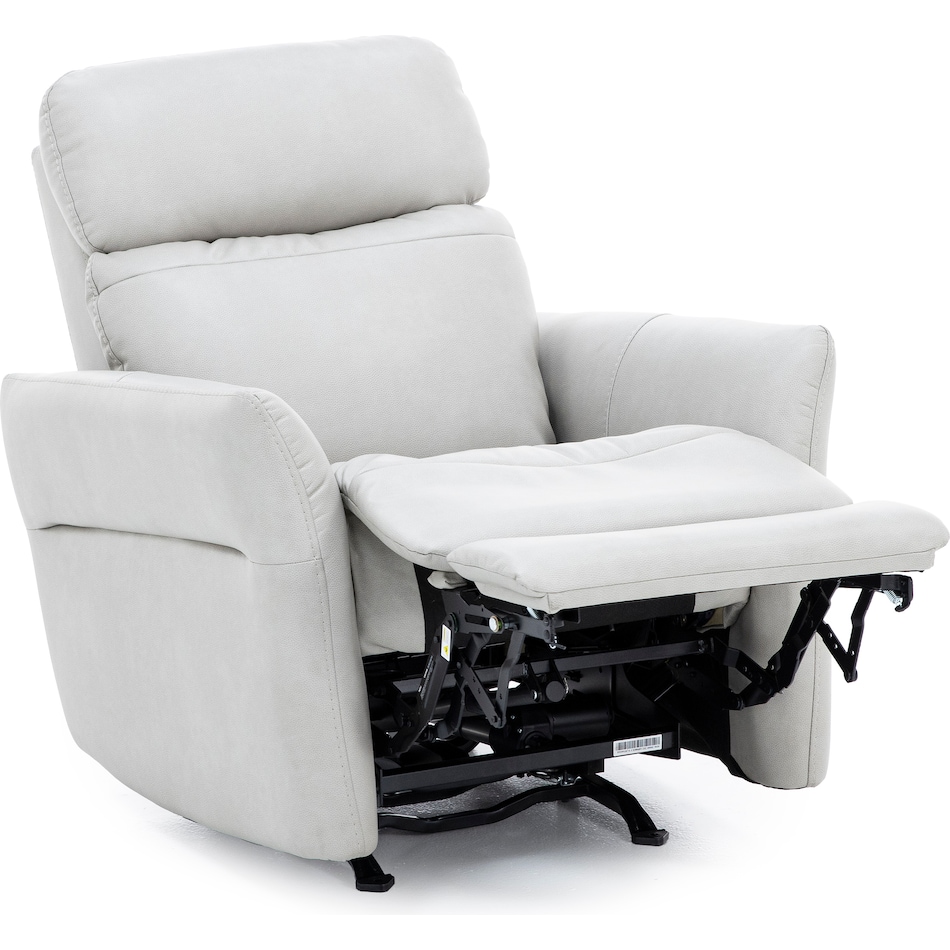 flexsteel beige recliner   