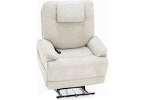 flexsteel beige recliner   