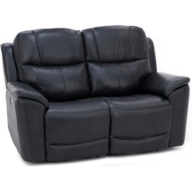 Flexsteel Wrenn Leather Fully Loaded Zero Gravity Reclining Loveseat