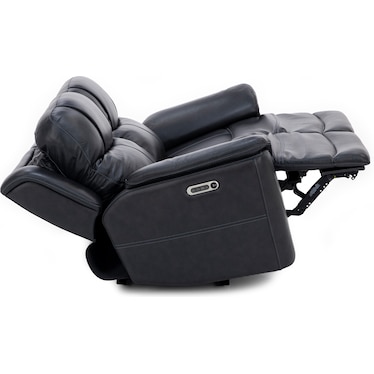 Flexsteel Wrenn Leather Fully Loaded Zero Gravity Reclining Loveseat