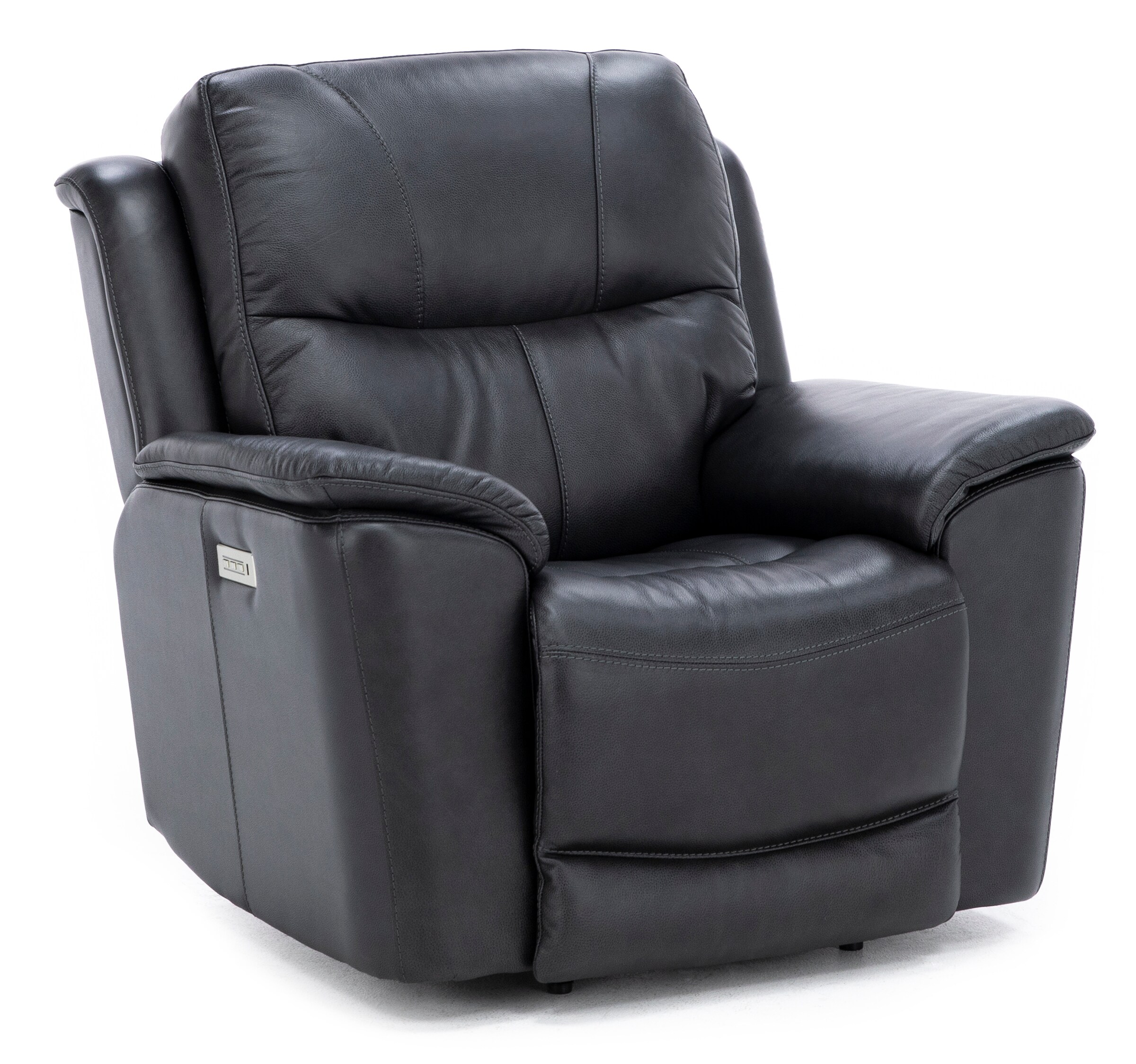 Cheap black leather recliner chair hot sale