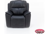flexsteel black recliner  image z  