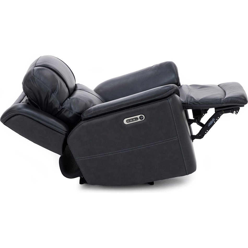 flexsteel black recliner z  