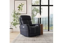 flexsteel blue recliner z  