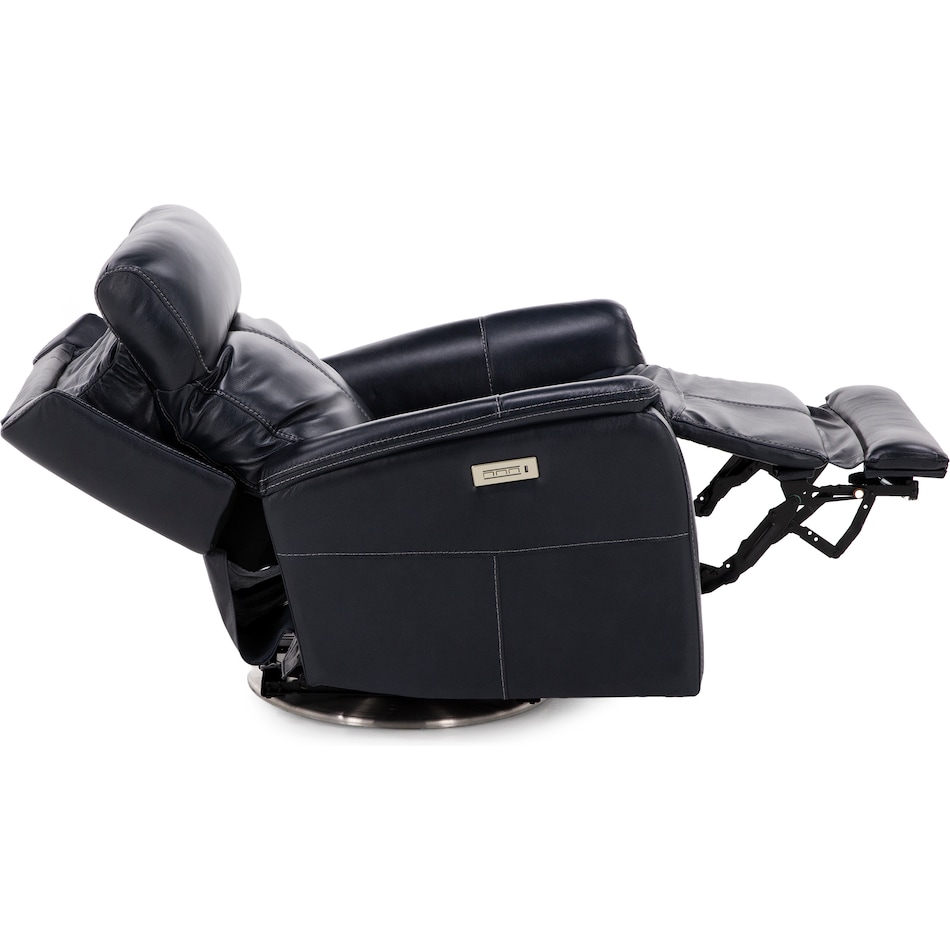 flexsteel blue recliner z  