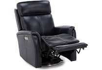 flexsteel blue recliner z  