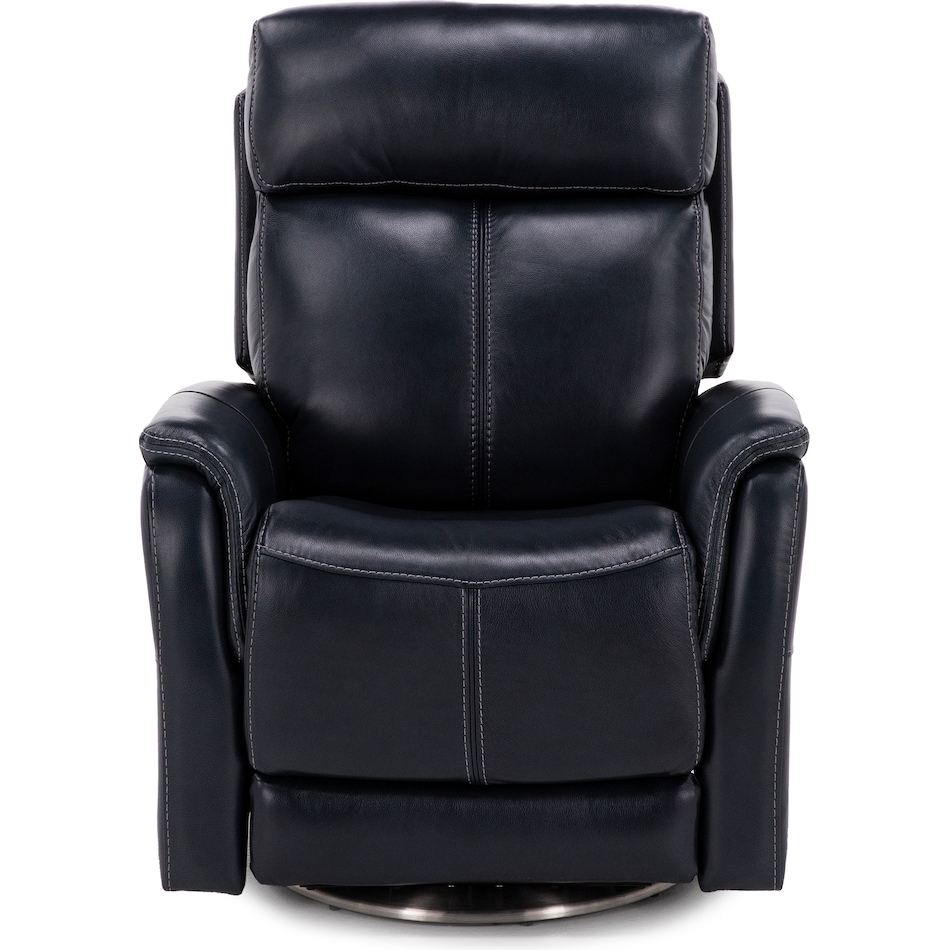 flexsteel blue recliner z  