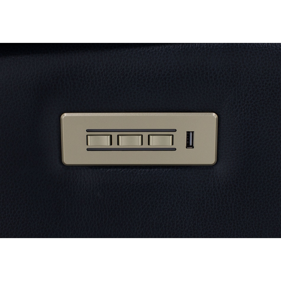 flexsteel blue recliner z  